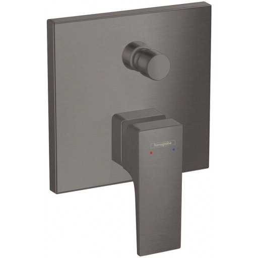 Смеситель для ванны HANSGROHE Metropol 32545340 встраиваемый черный шлифованный хром